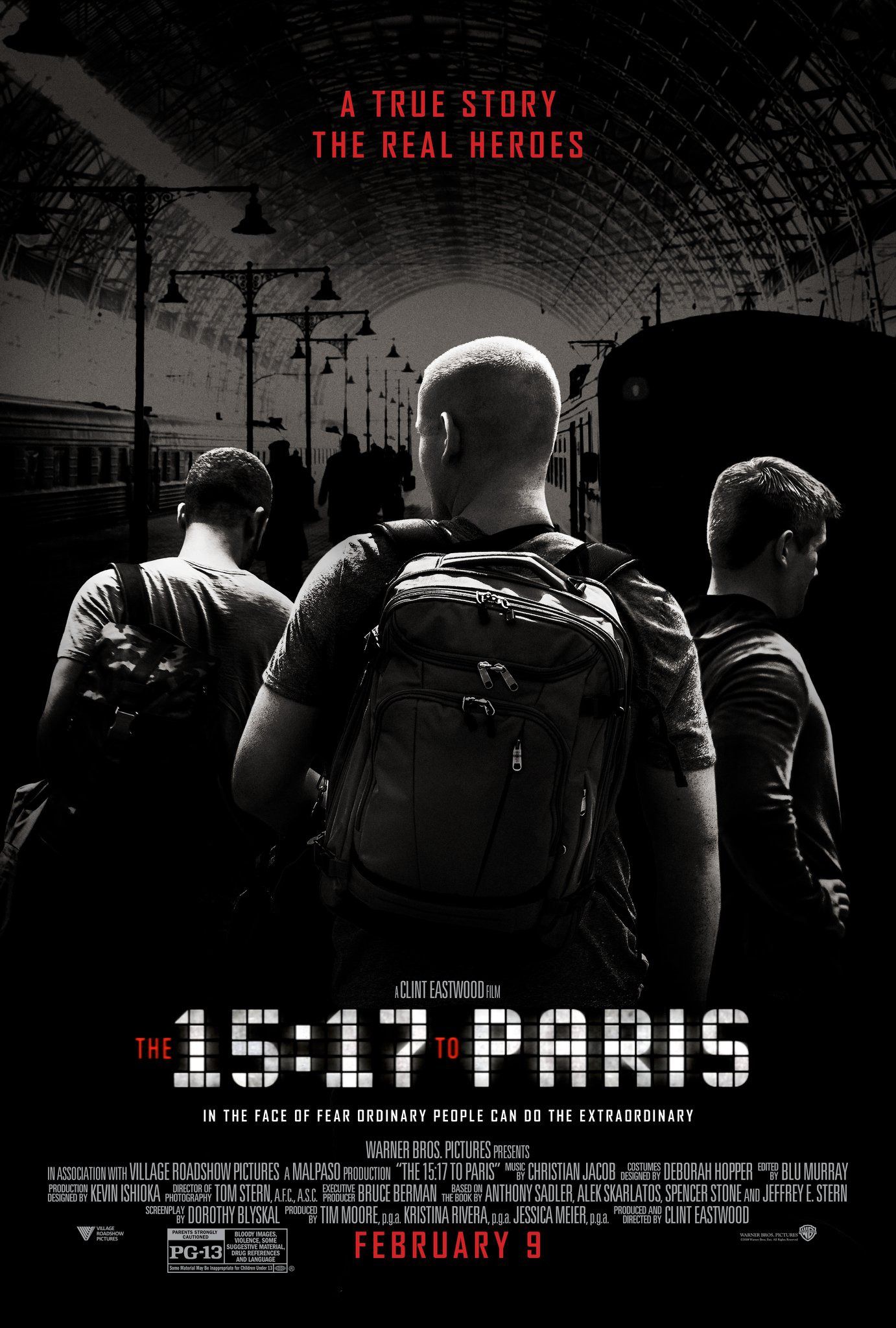 15 17 to Paris poster
