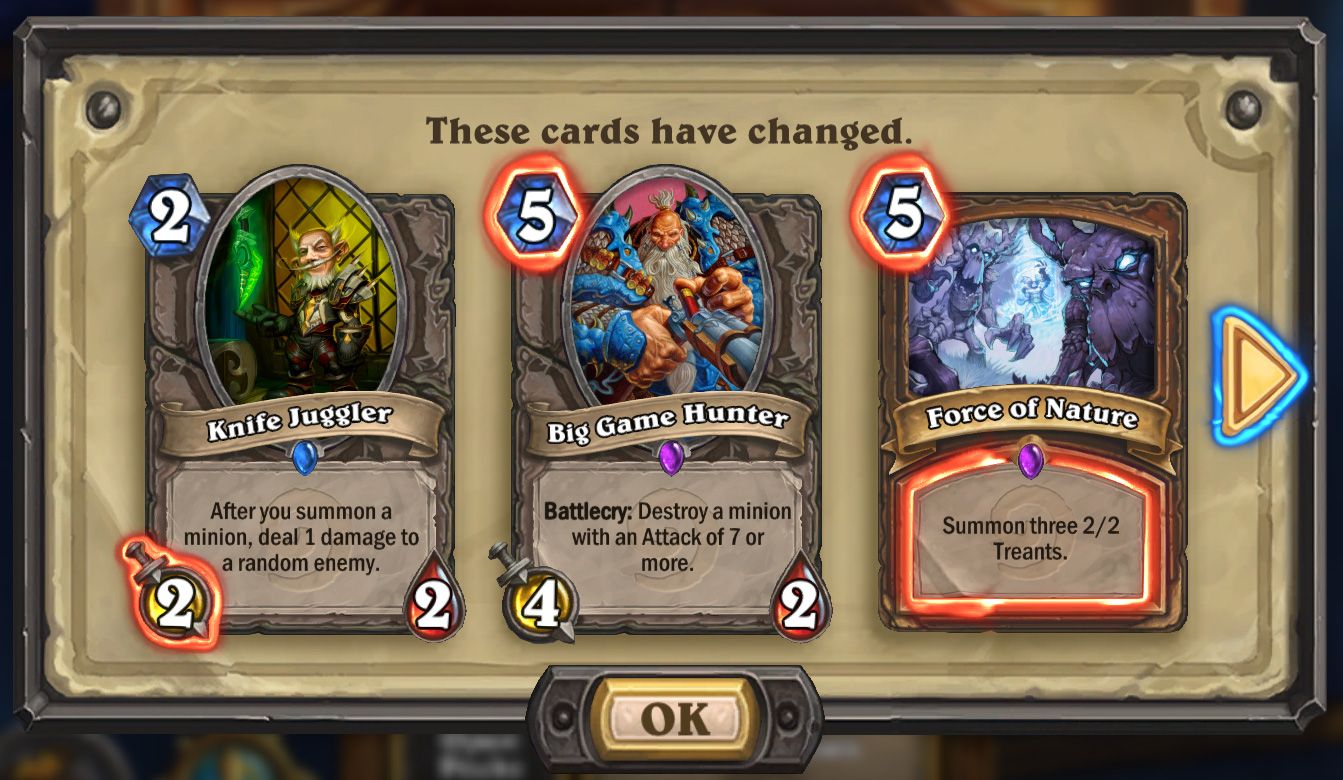 15 Hearthstone Cards That Had To Be Changed Before They Broke The Game BGH