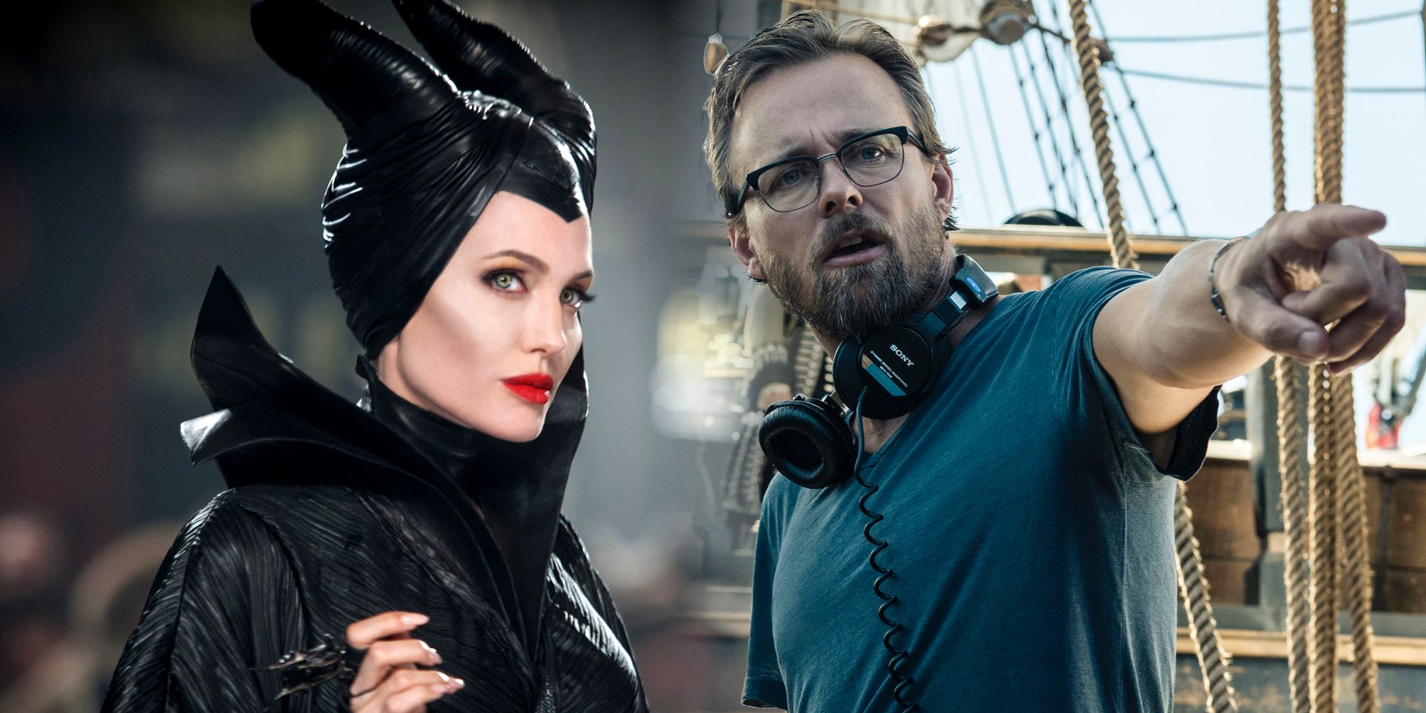 Angelina Jolie and Joachim Ronning Maleficent 2