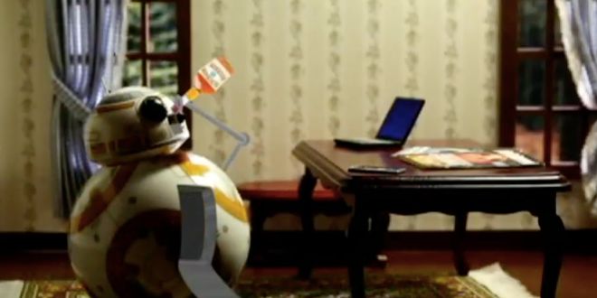 BB-8 Drinking