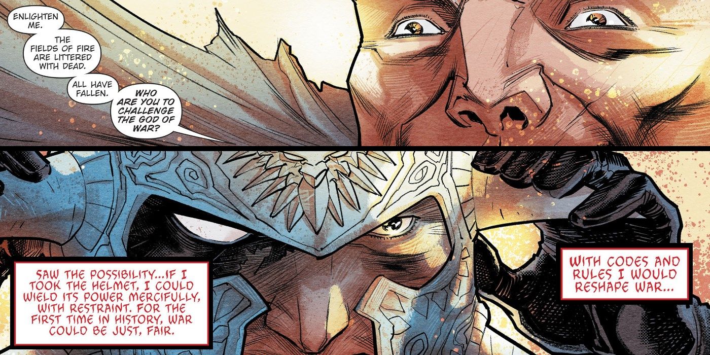 Batman Fights Ares DC Metal Merciless