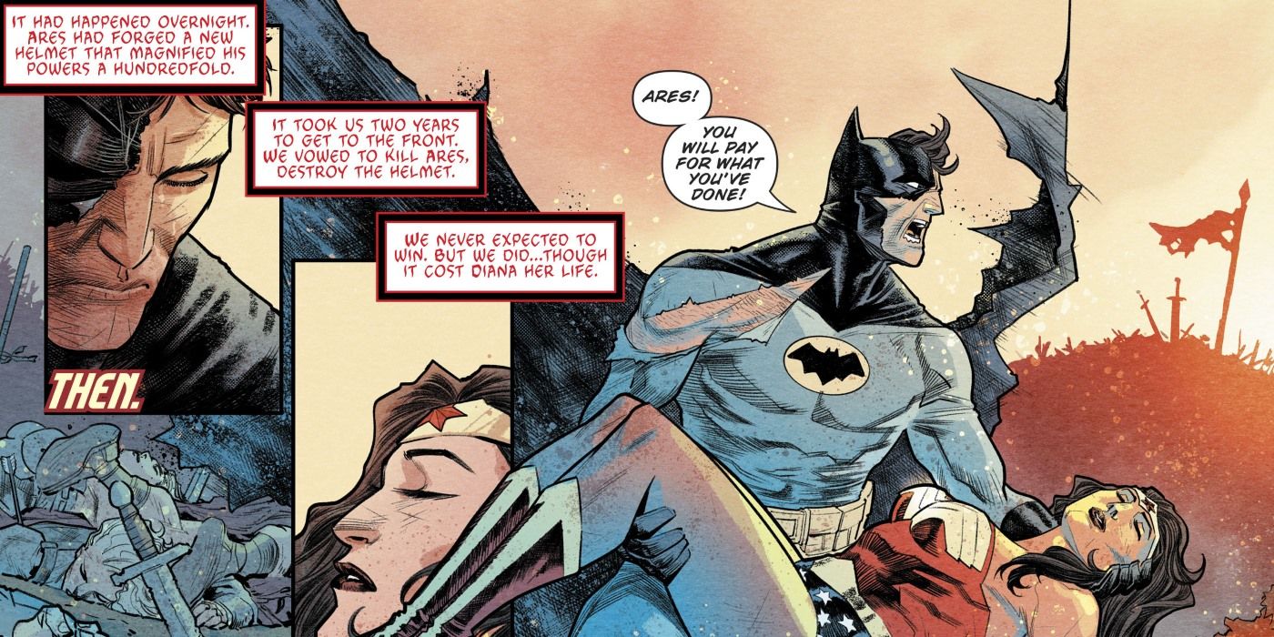 Batman Wonder Woman Killed Merciless Comic