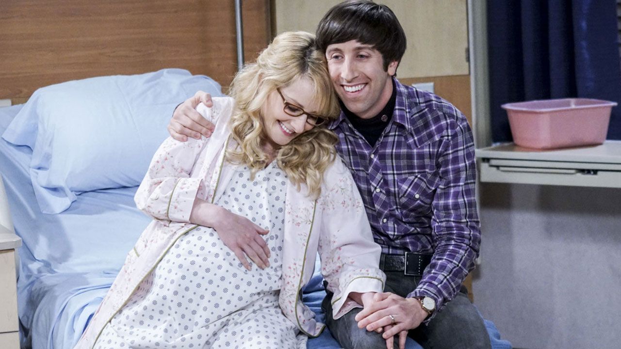 Big Bang Theory Howard and Bernadette Baby Halley