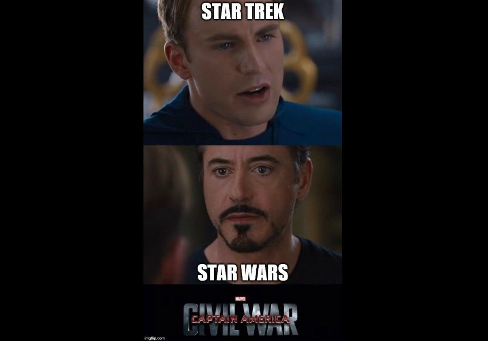 Star Wars vs Star Trek Civil War