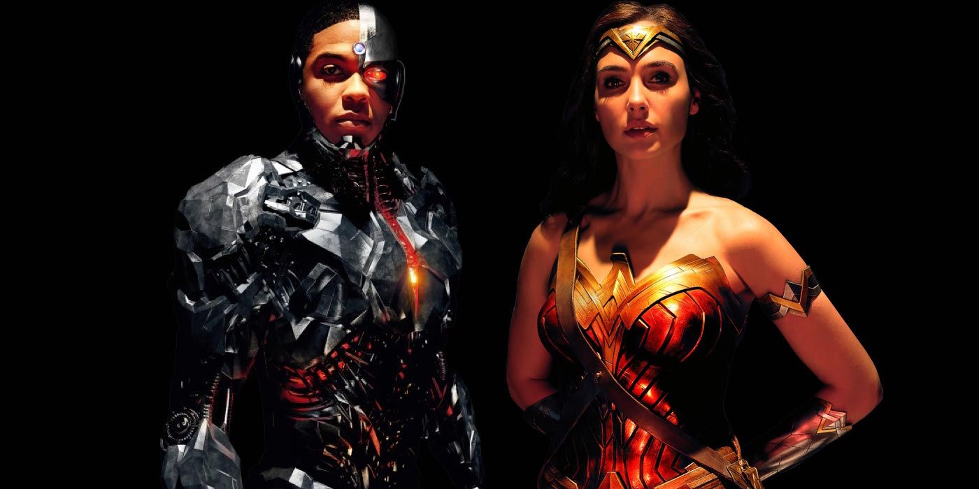 Cyborg and Wonder Woman in Justice League