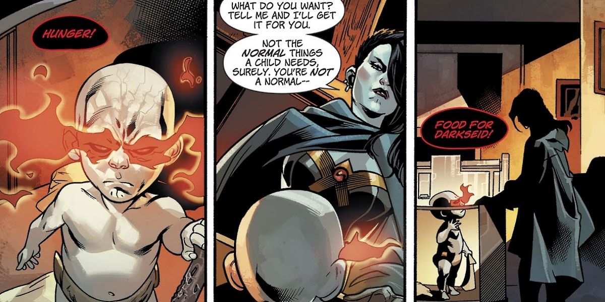 The Darkseid Baby in DC Comics Grail