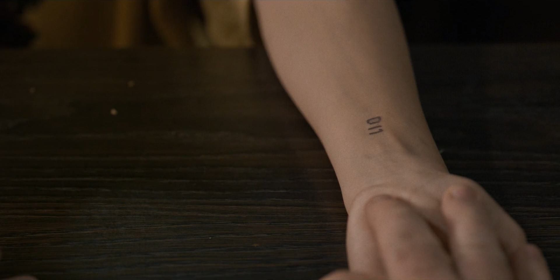 Elevens Number Tattoo in Stranger Things