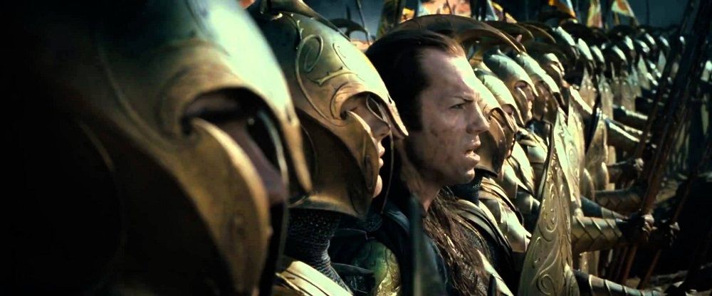 Elrond and Elves Army Lord of the Rings