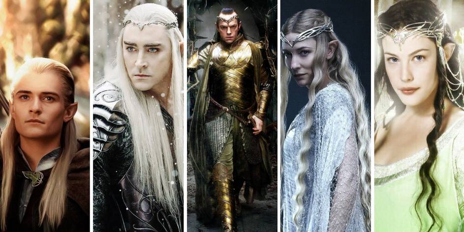 Tạo hình của Elves trong Lord Of The Rings