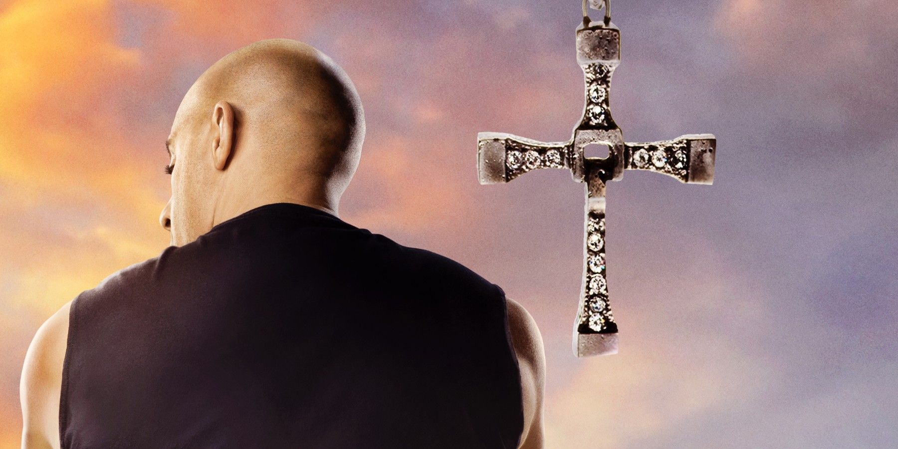 Amazon.com: NAIKLY Fast & Furious Necklace Dominic Toretto Rhinestone Cross  Chain Pendant Necklaces Mens Fashion Jewelry (Color : Gold) : Clothing,  Shoes & Jewelry