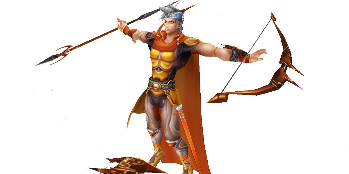 Firion holding Killer Bow and Arrow in Final Fantasy 2