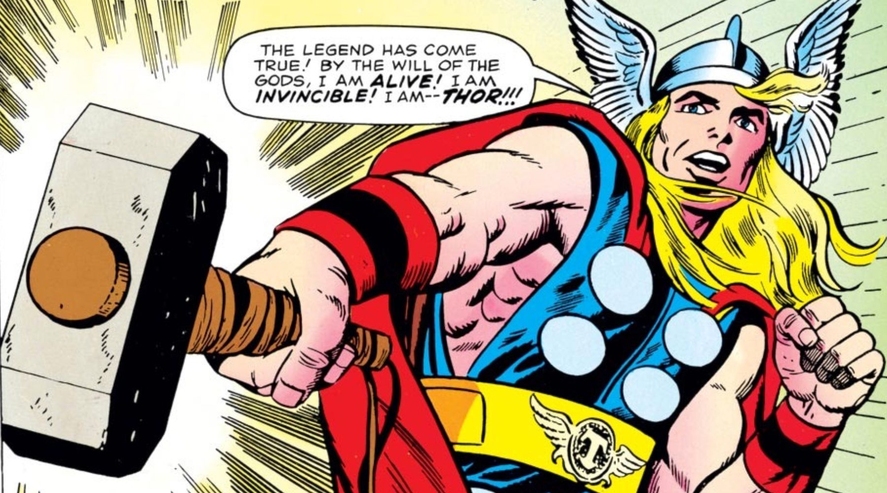 First Appearance of Thor and Mjolnir in Journey into Mystery Issue 83