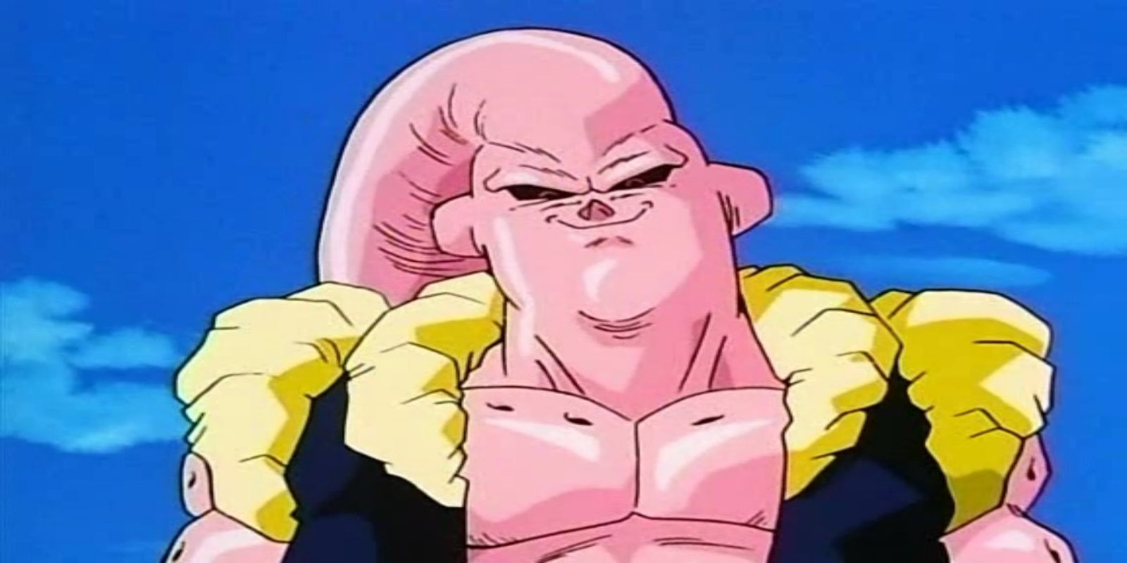 Fusion Boo from the Dragon Ball franchise.