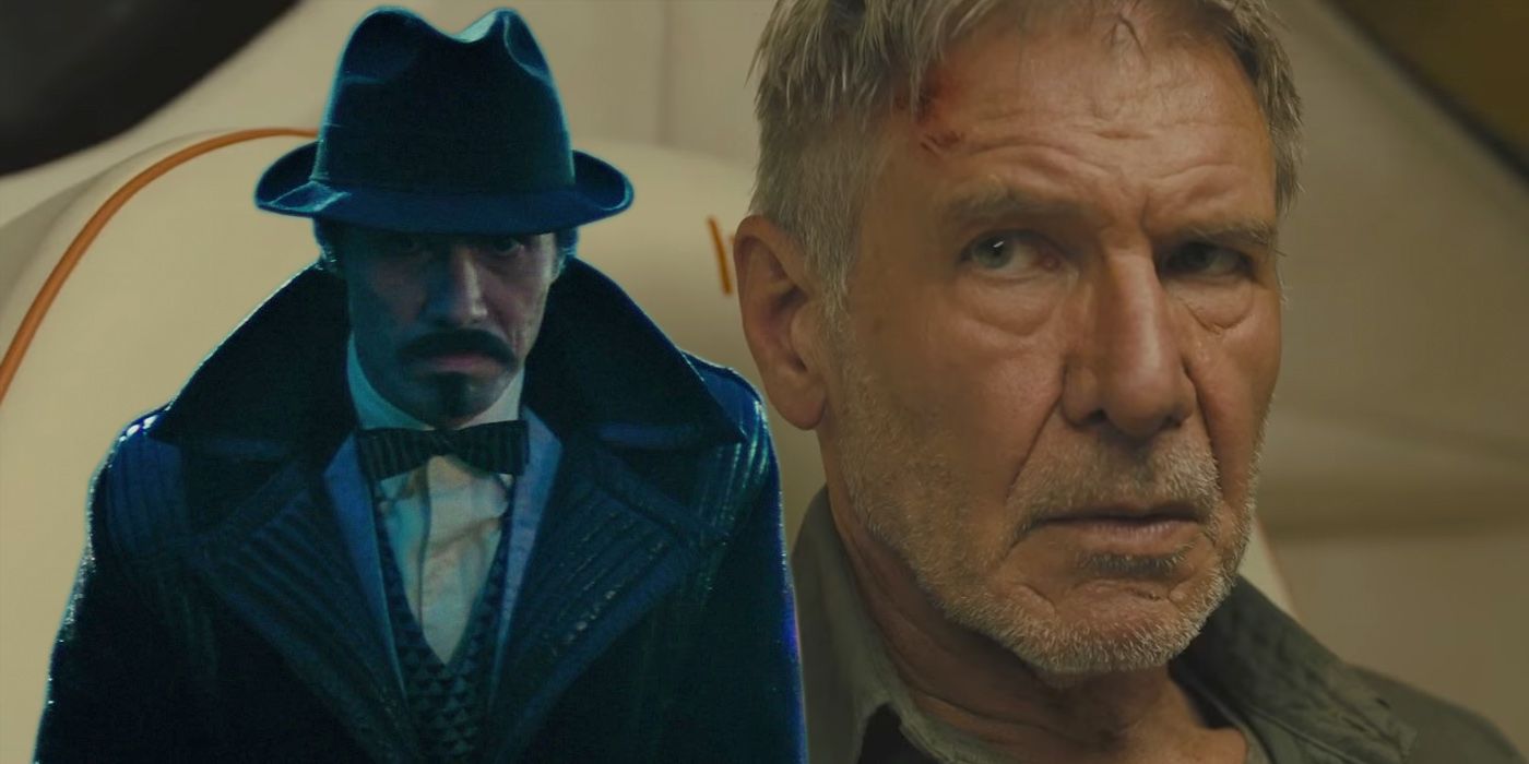 Gaff and Deckard from Blade Runner and 2049