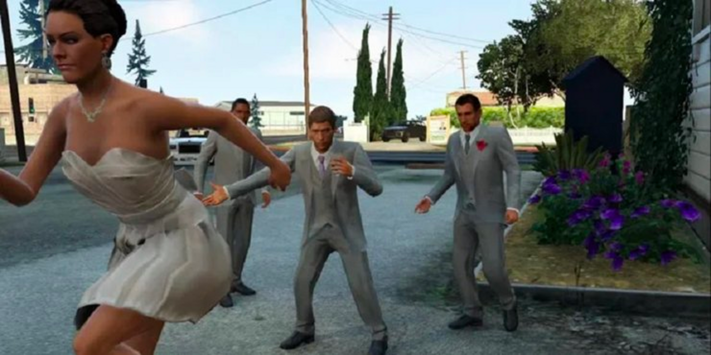 A Hangover re-enactment in GTA 5