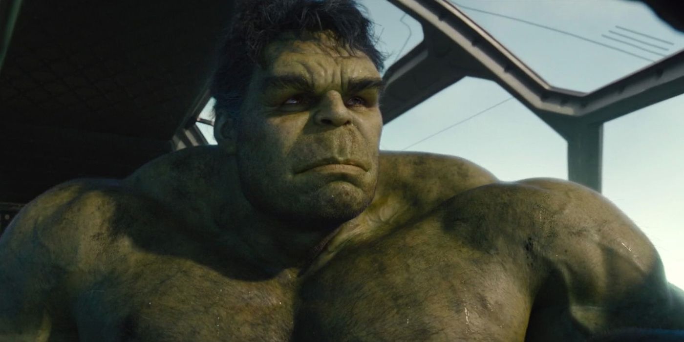 Hulk at the end of Avengers Age of Ultron