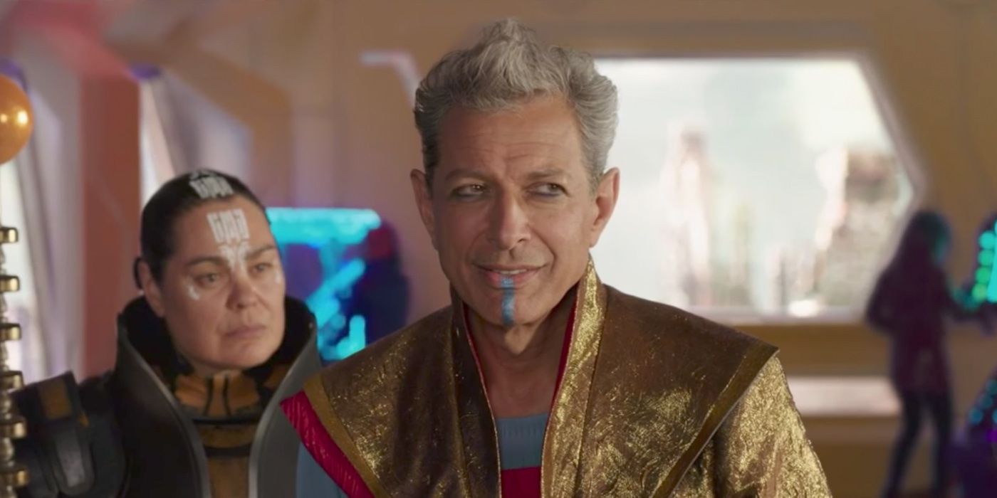 Jeff Goldblum as The Grandmaster in Thor Ragnarok