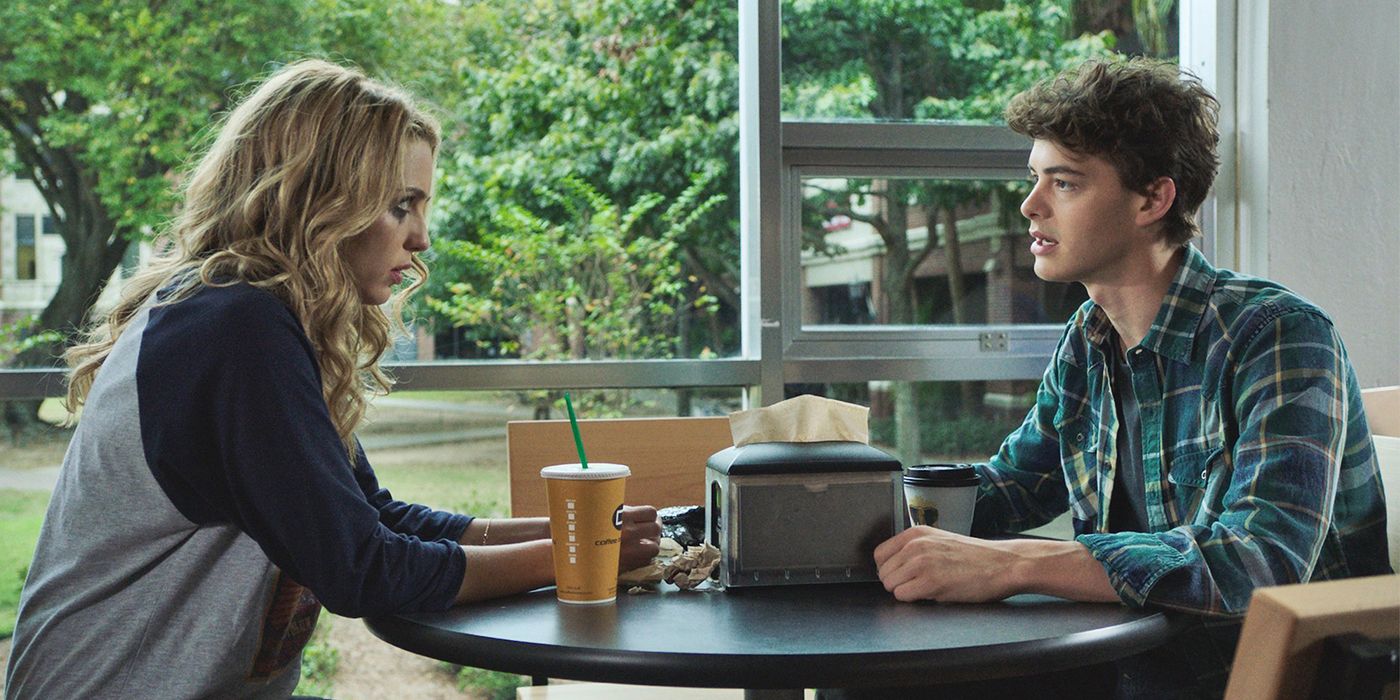 Jessica Rothe and Israel Broussard in Happy Death Day