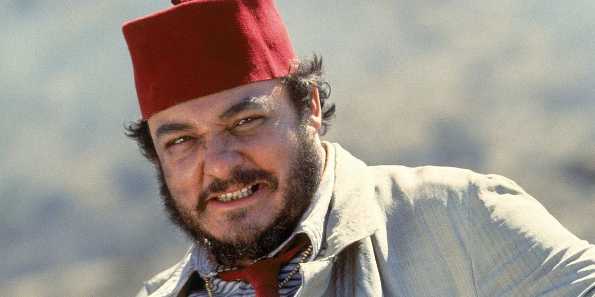 John Rhys-Davies as Sallah in Indiana Jones