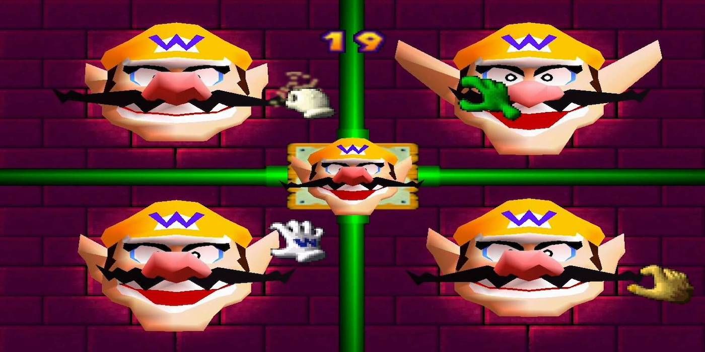 Mario Party 2 Wario Face Lift