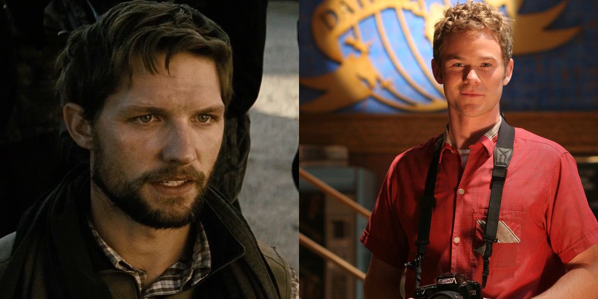 Michael Cassidy as Jimmy Olsen in Man of Steel DCEU and Aaron Ashmore as Jimmy Olsen in Smallville