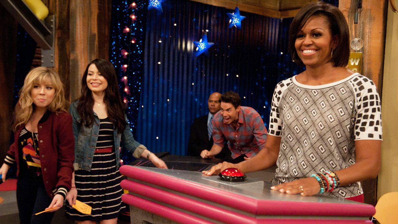 Michelle obama on iCarly