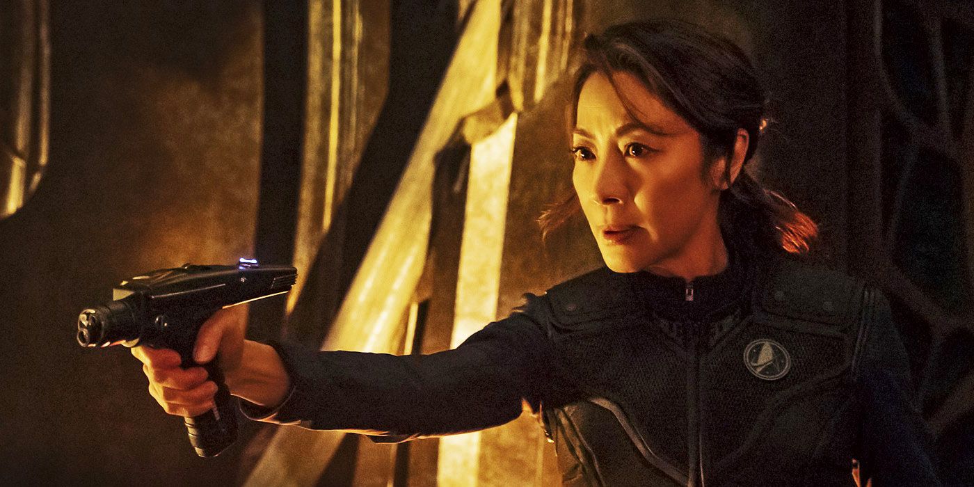 Michelle Yeoh nel ruolo del Capitano Phillippa Georgiou in Star Trek Discovery