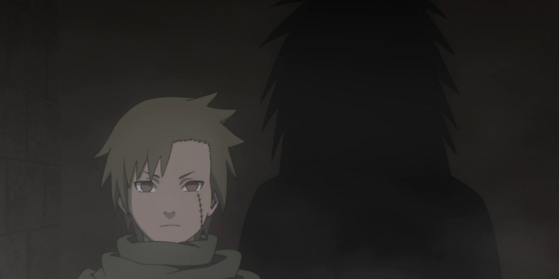 Yagura stands in shadow in Naruto Shippuden