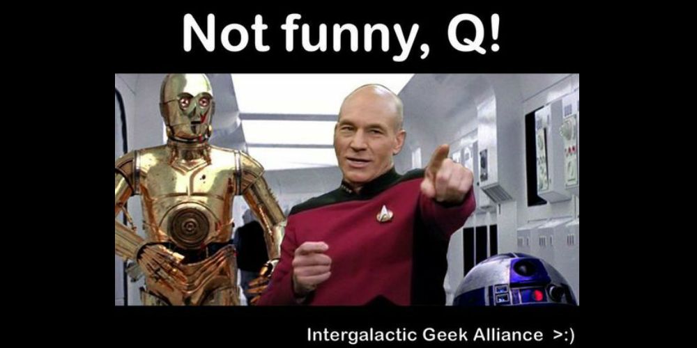 Star Trek vs Star Wars Meme Not Funny