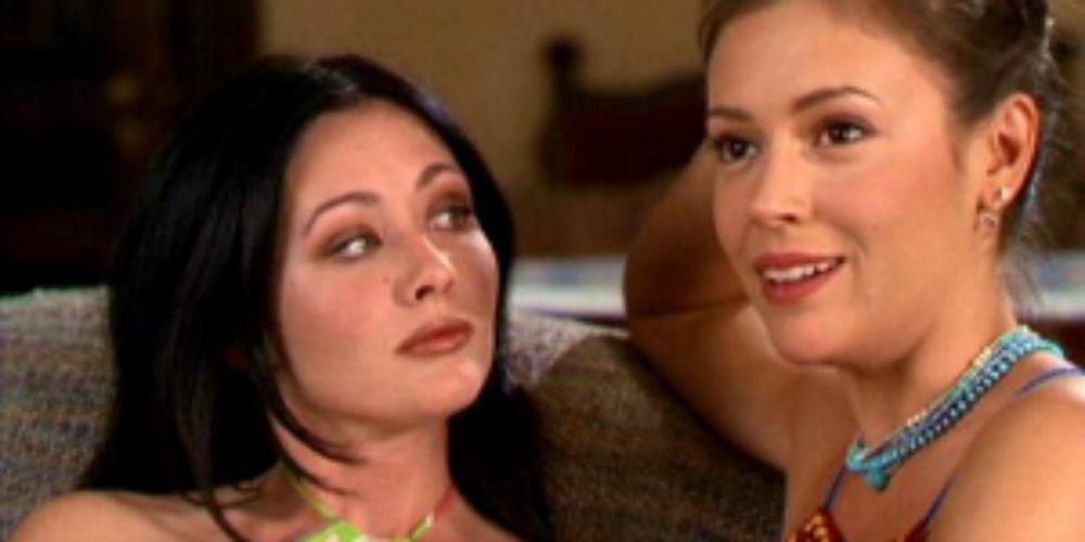Prue and Pheebs on Charmed