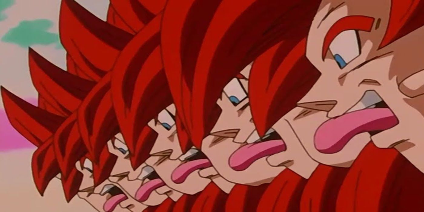SS4 Gogeta Silly Face