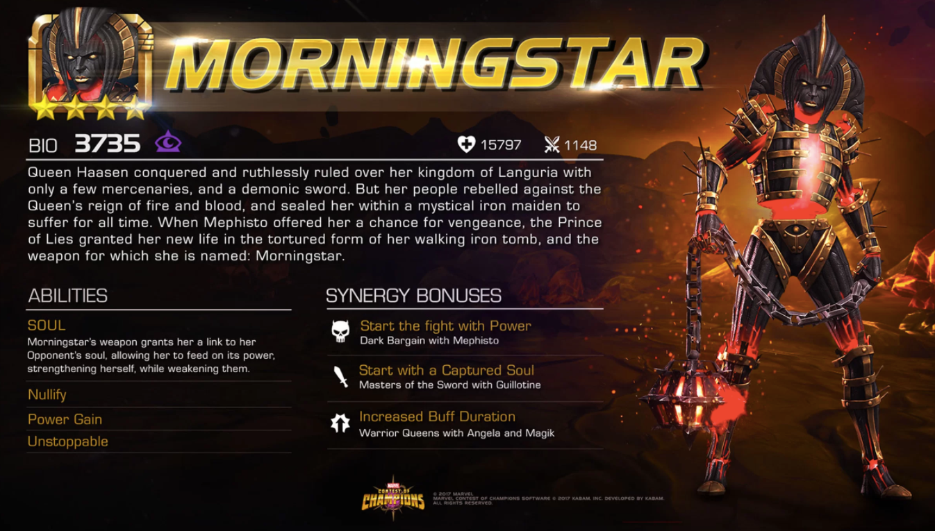 Meet Marvel’s New Character Morningstar At NYCC