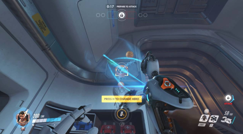 Overwatch Symmetra Basketball