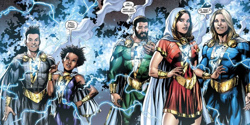 Shazam Marvel Family