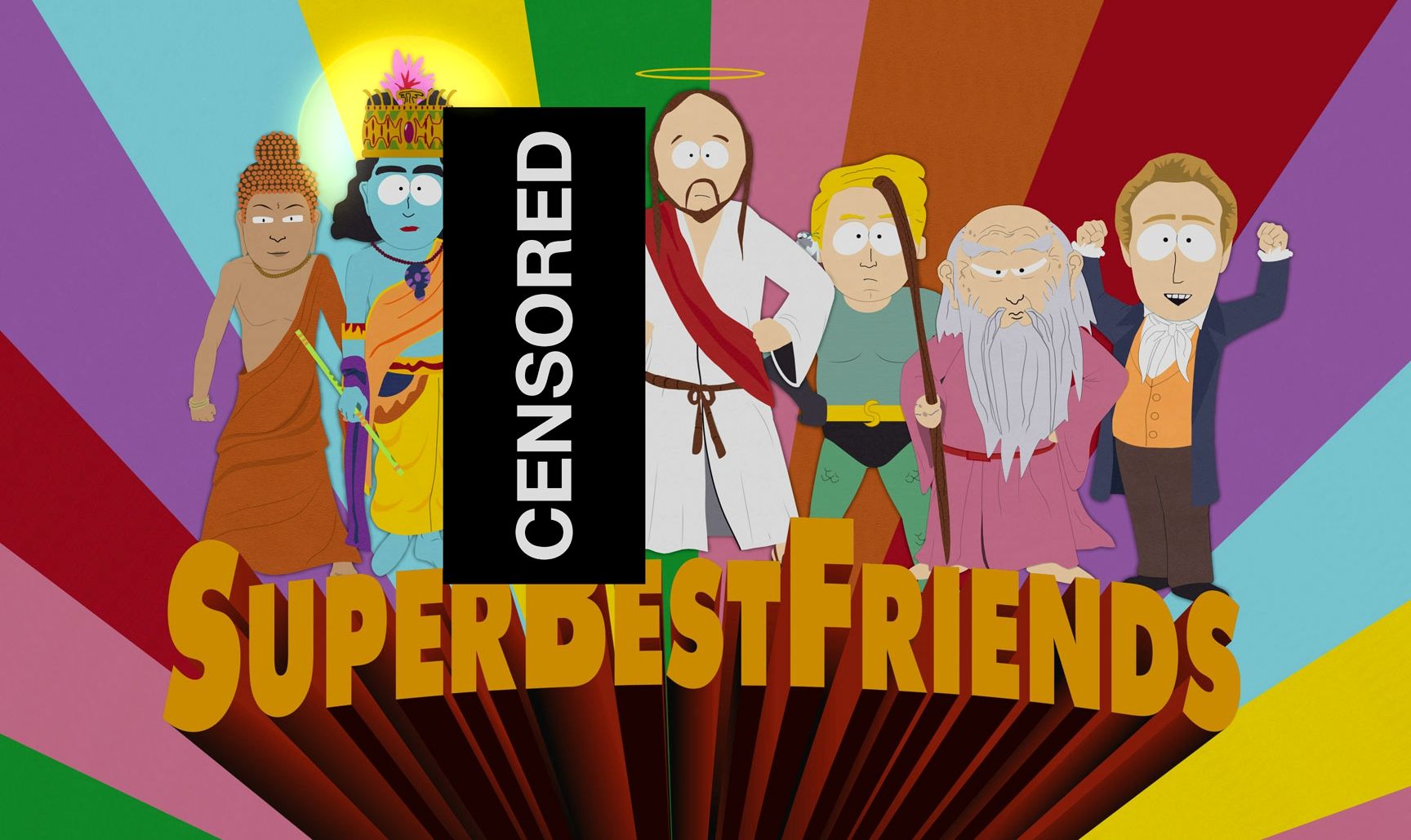 South Park Muhammad Super Best Friends Scene