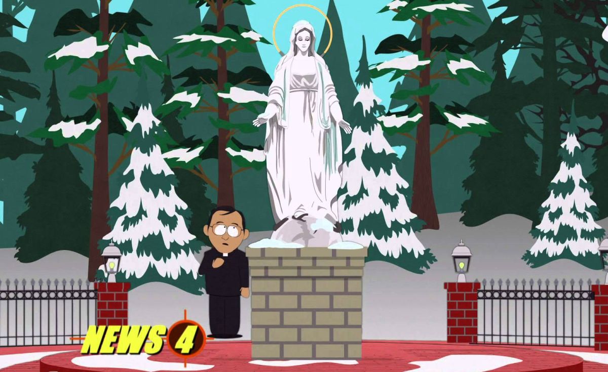 South Park Virgin Mary Scene