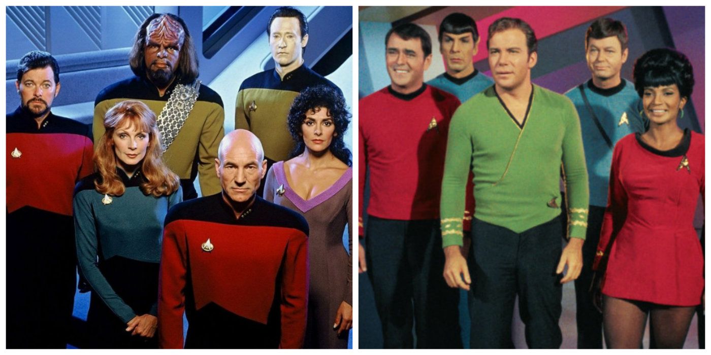 Star Trek the Next Generation and Star Trek original series