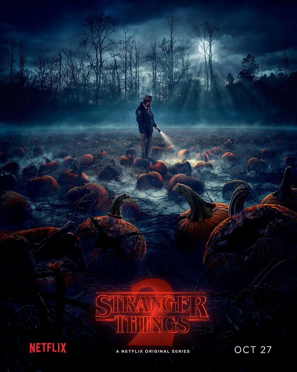 Stranger Things Season 2 Poster Pumpkin Patch