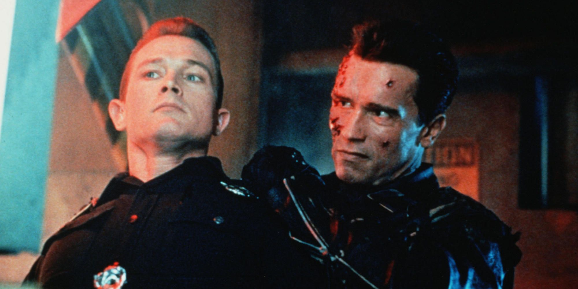 Terminator 2 Robert Patrick Arnold Schwarzenegger