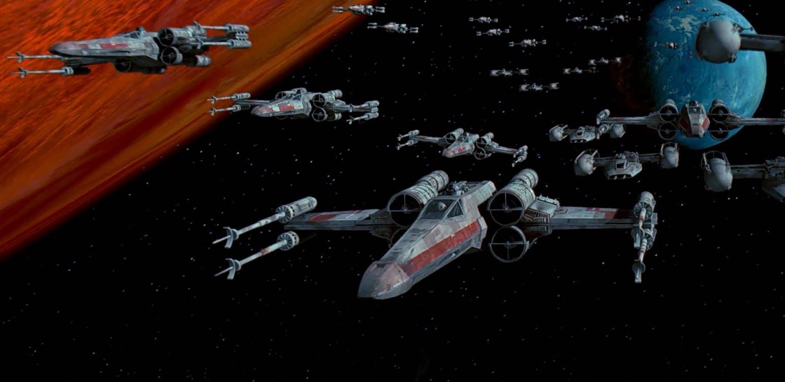 The Battle of Yavin IV in Star Wars A New Hope
