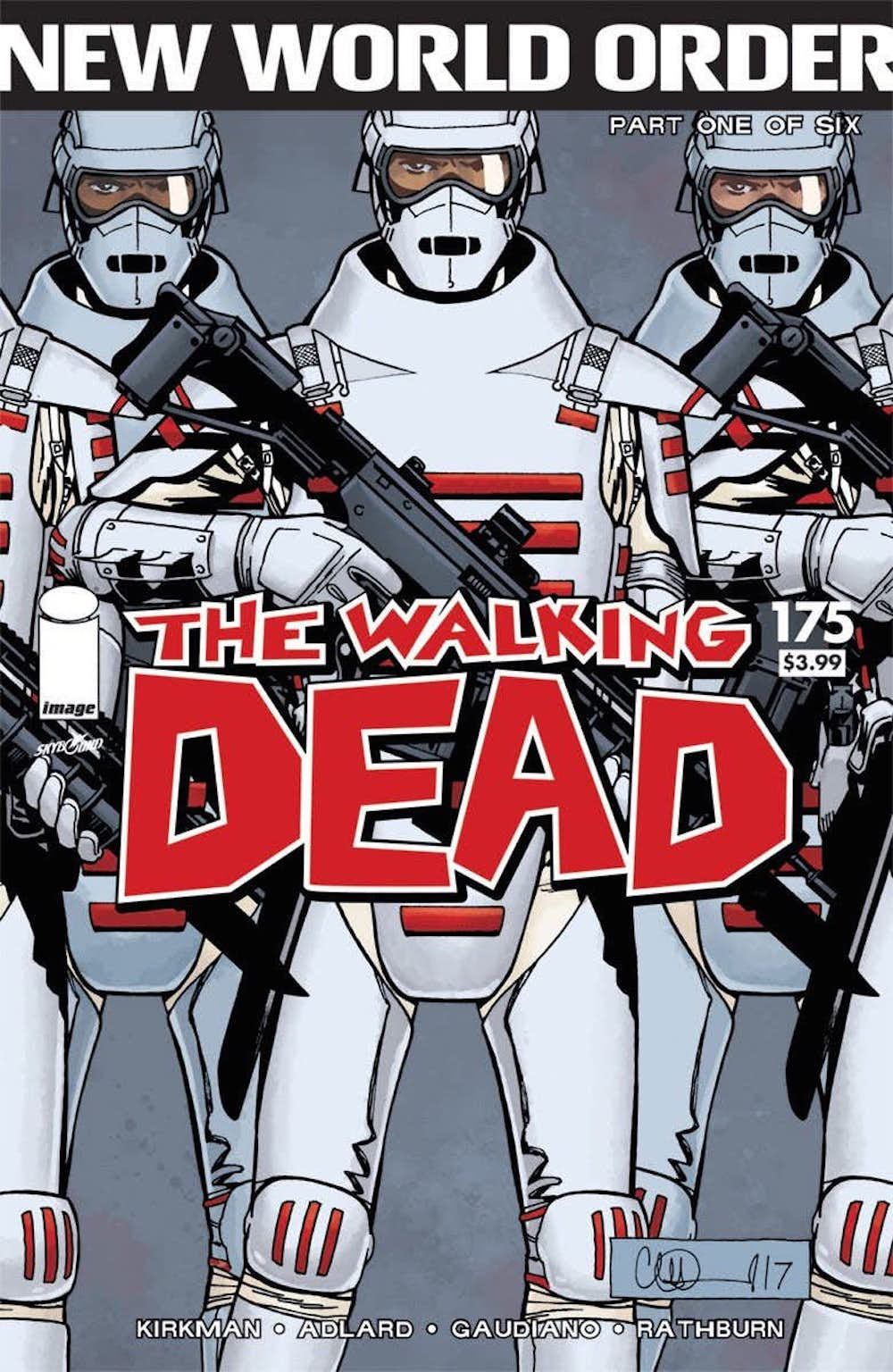 The Walking Dead new world order cover