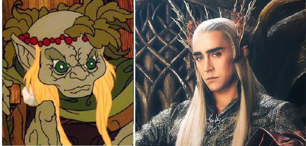 Thranduil Animated Hobbit and Lee Pace