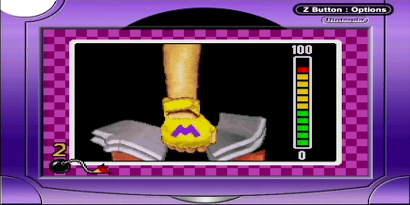 WarioWare Microgames Glove Punch