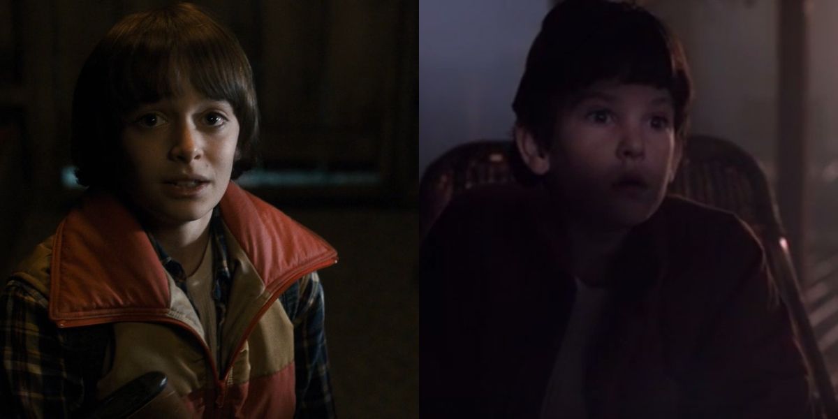 Will Byers in Stranger Things and Elliot in ET