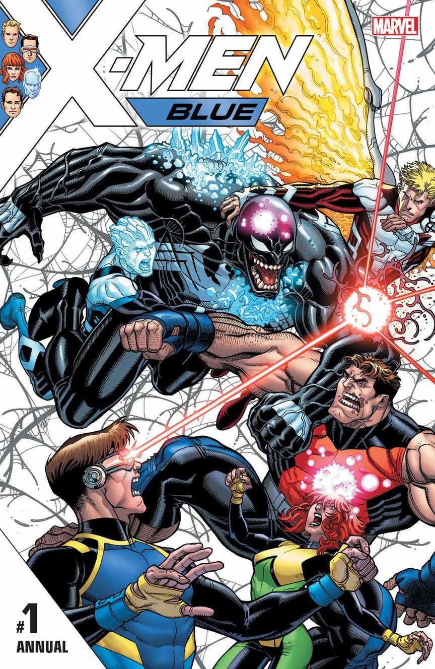 X-Men Blue Annual Venom Poison X
