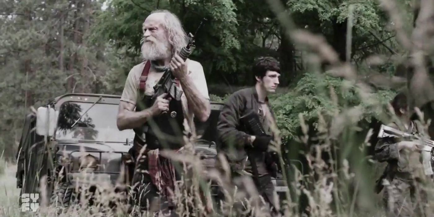Russell Hodgkinson and Nat Zang in Z Nation