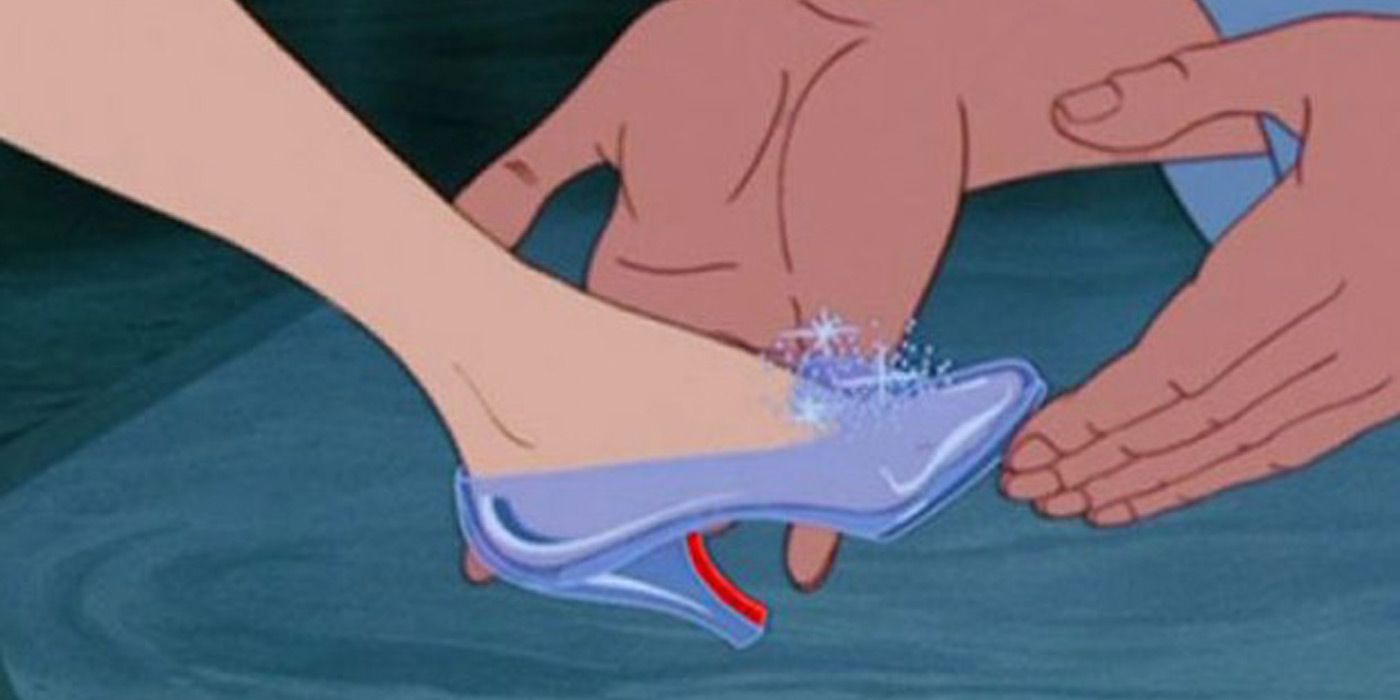 Cinderella has her slipper returned.