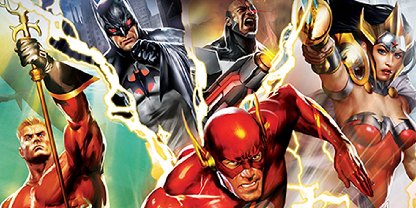 Justice League Flashpoint Paradox Animated Movie