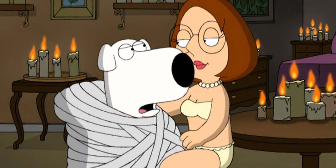 Meg Griffin rapes Brian Family Guy