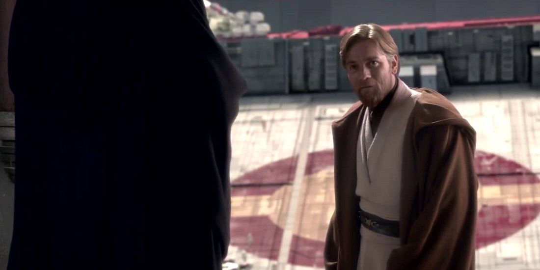 Obi-Wan and Anakin Farewell